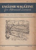 Lutter Tibor - English Magazine for Advanced Learners May 1958