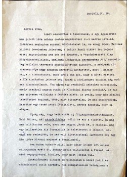 - Levél Dévényi Ivánnak TTE-től - Levél Dévényi Ivánnak TTE-től, 0 antikvár könyv
