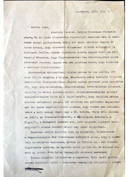 - Levél Dévényi Ivánnak TTE-től - Levél Dévényi Ivánnak TTE-től, 0 antikvár könyv