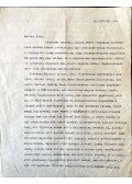  - Levél Dévényi Ivánnak TTE-től