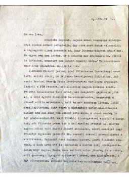 - Levél Dévényi Ivánnak TTE-től - Levél Dévényi Ivánnak TTE-től, 0 antikvár könyv