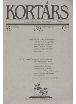 Kis Pintér Imre - Kortárs 1991. szeptember, Budapest 1991 antikvár könyv