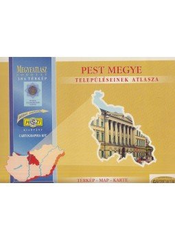 Bagyinszki Zoltán - Pest megye településeinek atlasza Bagyinszki Zoltán - Pest megye településeinek atlasza, Budapest 1997 antikvár könyv