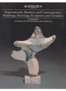 - Sotheby's Impressionist, Modern and Contemporary Paintings, Drawings, Sculpture and Ceramics - Sotheby's Impressionist, Modern and Contemporary Paintings, Drawings, Sculpture and Ceramics, London 1992 antikvár könyv