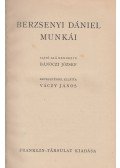 Berzsenyi Dániel - Berzsenyi Dániel munkái