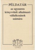 Cságola Ferenc - Példatár az egyszeres könyvvitelt alkalmazó vállalkozások számára