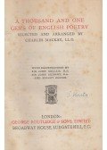Charles Mackay (sel.) - A thousand and one gems of english poetry