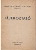 James Laver - Angol színházművészeti kiállítás - Tájékoztató