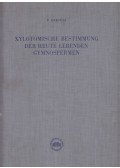 Greguss Pál - Xylotomische Bestimmung der heute lebenden Gymnospermen
