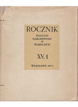 Stanislaw Lorentz, Kazimierz Michalowski - Rocznik Muzeum Narodowego w Warszawie XV,1, Warszawa 1971 antikvár könyv