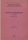 Bedő Gyula - Politikai gazdaságtan