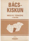  - Bács-Kiskun megye térképe (1:150000)