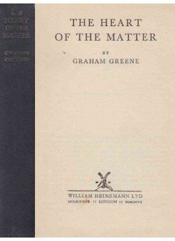 Graham Greene - The Heart of the Matter (Ungvári Tamás fordítói példánya), London 1948 antikvár könyv