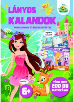  - Lányos kalandok - fantasztikus gyerekrejtvények, null 2021 antikvár könyv