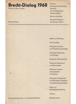 Werner Hecht - Brecht-Dialog 1968 Werner Hecht - Brecht-Dialog 1968, Berlin 1968 antikvár könyv