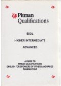 Szabó Péter - Pitman Qualifications ESOL Higher Intermediate Advanced