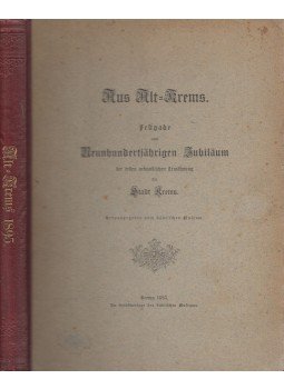  - Aus Alt-Krems, Krems 1895 antikvár könyv