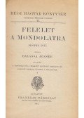 Balassa József - Felelet a Mondolatra