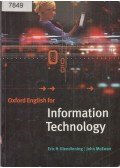 Eric H. Glendinning,John McEwan - Oxford English for Information Technology