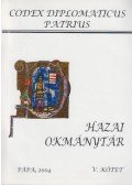 Ipolyi Arnold,Nagy Imre,Véghely Dezső - Hazai Okmánytár V. kötet