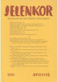 Ágoston Zoltán (főszerk.) - Jelenkor 2003. Április