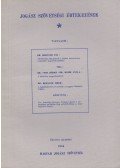 Nagy László dr. - Jogász szövetségi értekezések - Kézirat gyanánt I.