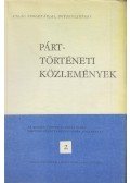 Szabó Bálint - Párttörténeti Közlemények 1981/2