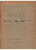 Karl Kautsky - Marx gazdasági tanai