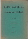 Lajos Tardy - Bedi Kartlisa, revue de kartvélologie, vol. XXVIII (1971)