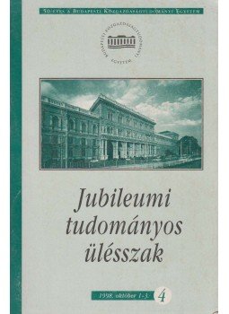 Temesi József - 50 éves a Budapesti Közgazdaságtudományi Egyetem IV., Budapest 1998 antikvár könyv