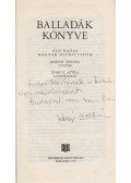 Kallós Zoltán - Balladák könyve. Élő hazai magyar népballadák (Dedikált)