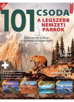  - Füles Bookazine - 101 Csoda - A legszebb nemzeti parkok, null 2021 antikvár könyv