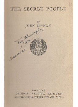 John Beynon - The Secret People, London 0 antikvár könyv