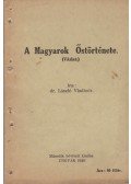 László Vladimir - A magyarok őstörténete (Vázlat)