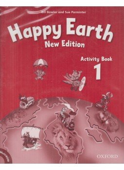 Bill Bowler, Sue Parminter - Happy Earth 1. Activity Book - CD-vel Bill Bowler, Sue Parminter - Happy Earth 1. Activity Book - CD-vel, New York 2018 antikvár könyv