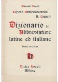 Cappelli, Adriano - Lexicon Abbreviaturarum