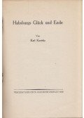 Karl Kautsky - Habsburgs Glück und Ende