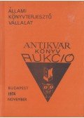 Hoffmann Ferenc (szerk.) - Állami Könyvterjesztő Vállalat antikvár könyvaukció - 1974 November