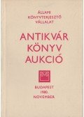 Dr. Kollin Ferenc (szerk.) - Állami Könyvterjesztő Vállalat antikvár könyvaukció - 1980. November