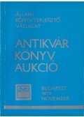 Dr. Kollin Ferenc (szerk.) - Állami Könyvterjesztő Vállalat antikvár könyvaukció - 1979 November