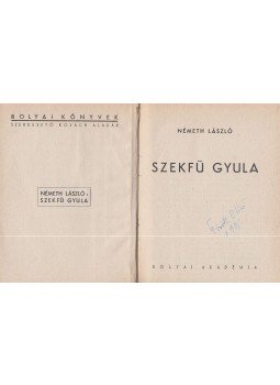 Németh László - Szekfü Gyula Németh László - Szekfü Gyula, Budapest 0 antikvár könyv