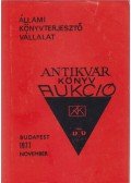 Dr. Kollin Ferenc (szerk.) - Antikvár könyvek katalógusa XI.