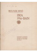 Molnár Jenő - Ima 1916-ban