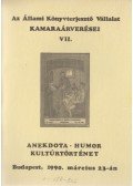 Kárpáti Miklós - Az Állami Könyvterjesztő Vállalat kamaraárverései VII.