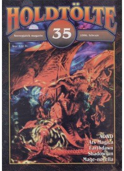 Szigeti Sándor, Sebő Ferenc, Fügedi Ubul - Holdtölte 35. 1996. február IV. évfolyam 10. szám, Budapest 1996 antikvár könyv