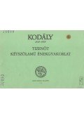 Kodály Zoltán - Tizenöt kétszólamú énekgyakorlat