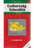  - Csehország, Szlovákia autótérkép