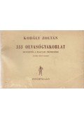 Kodály Zoltán - 333 olvasógyakorlat