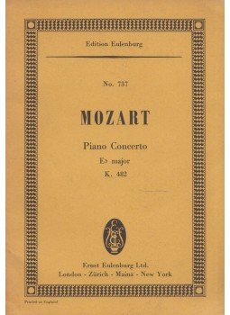Friedrich Blume, Mozart, Wolfgang Amadeus - Concerto Eb major for Pianoforte and Orchestra by Wolfgang Amadeus Mozart K. 482 Friedrich Blume, Mozart, Wolfgang Amadeus - Concerto Eb major for Pianoforte and Orchestra by Wolfgang Amadeus Mozart K. 482, London-Zürich-Mainz-New York 0 antikvár könyv