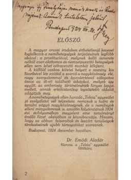 Frey József - A prostitució történetéből, különös tekintettel a hadseregekre (Dedikált), Budapest 1924 antikvár könyv